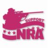 NRA Guy Rifle Support 2nd Amendmen t- Vinyl Decal Sticker - CHOOSE Size & Color