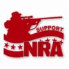 NRA Guy Rifle Support 2nd Amendmen t- Vinyl Decal Sticker - CHOOSE Size & Color