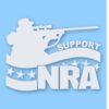 NRA Guy Rifle Support 2nd Amendmen t- Vinyl Decal Sticker - CHOOSE Size & Color