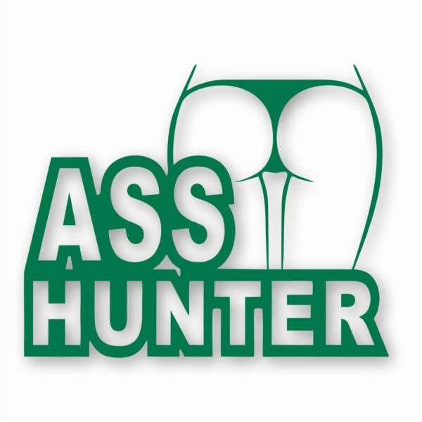 Sexy Girls Ass Hunter Naked JDM - Vinyl Decal Sticker - CHOOSE Size & Color