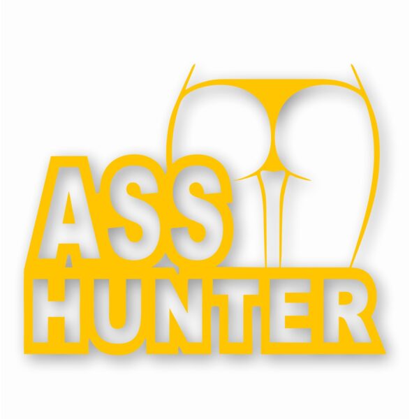 Sexy Girls Ass Hunter Naked JDM - Vinyl Decal Sticker - CHOOSE Size & Color