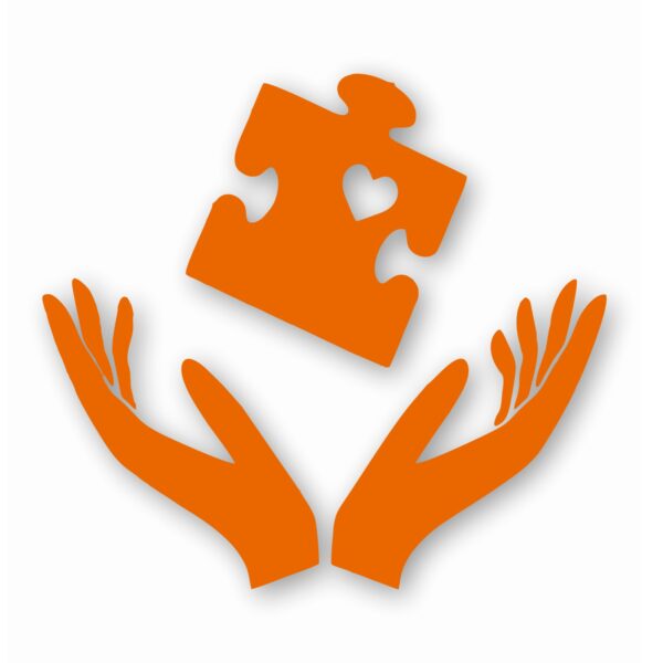 Autism Hands Awareness Love Child  - Vinyl Decal Sticker - CHOOSE Size & Color