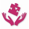 Autism Hands Awareness Love Child  - Vinyl Decal Sticker - CHOOSE Size & Color