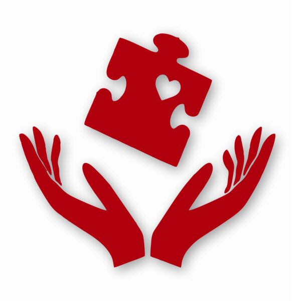Autism Hands Awareness Love Child  - Vinyl Decal Sticker - CHOOSE Size & Color