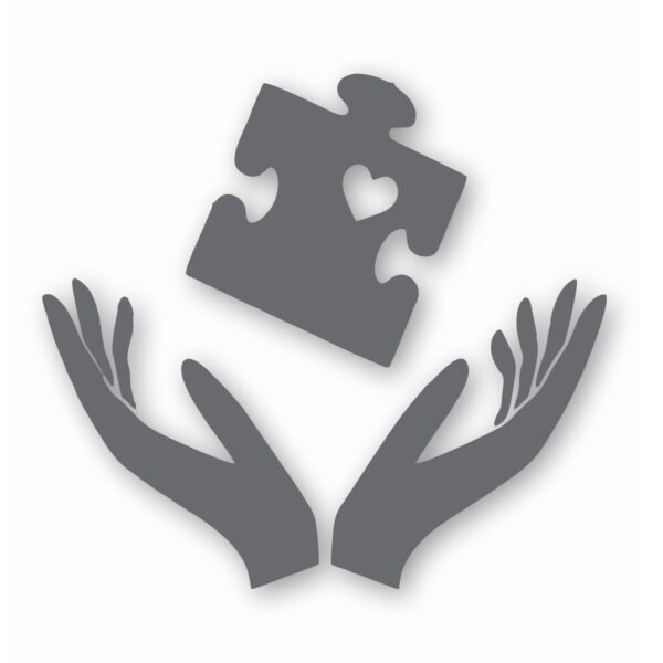 Autism Hands Awareness Love Child  - Vinyl Decal Sticker - CHOOSE Size & Color