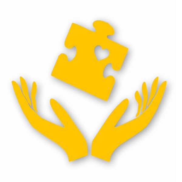 Autism Hands Awareness Love Child  - Vinyl Decal Sticker - CHOOSE Size & Color