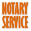 Notary Service Business Store - Vinyl Decal Sticker - CHOOSE Size & Color