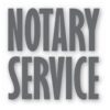Notary Service Business Store - Vinyl Decal Sticker - CHOOSE Size & Color