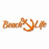 Beach Salt Life Signature - Vinyl Decal Sticker - CHOOSE Size & Color