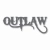 OUTLAW Car Truck Motorcycle Bumper - Vinyl Decal Sticker - CHOOSE Size & Color