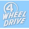 4 Wheel Drive 4x4 Jeep Wrangler CJ YJ- Vinyl Decal Sticker - CHOOSE Size & Color
