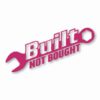 Built Not Bought - Vinyl Decal Sticker - CHOOSE Size & Color