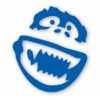 1049-Blue.jpg Abominable Snowman - Vinyl Decal Sticker - CHOOSE Size & Color