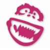 1049-Pink.jpg Abominable Snowman - Vinyl Decal Sticker - CHOOSE Size & Color