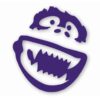 1049-Purple.jpg Abominable Snowman - Vinyl Decal Sticker - CHOOSE Size & Color