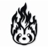 Fire Ferrets Anime Cartoon Pet Team - Vinyl Decal Sticker - CHOOSE Size & Color