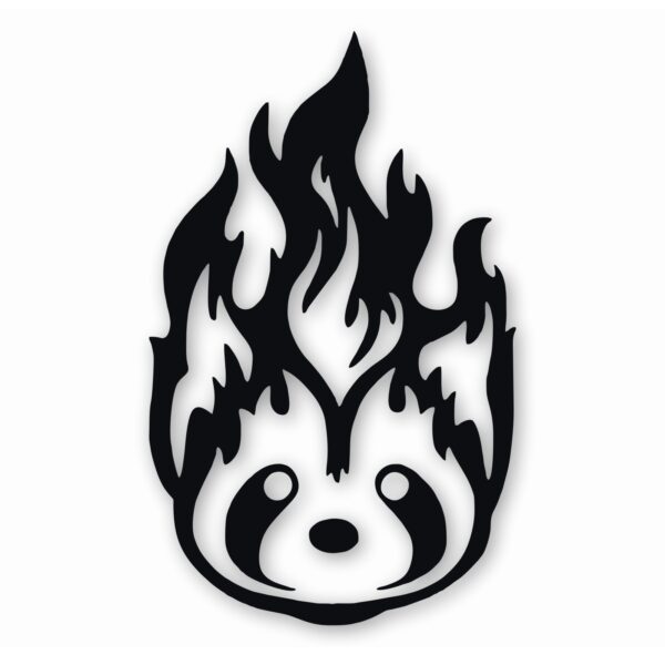 Fire Ferrets Anime Cartoon Pet Team - Vinyl Decal Sticker - CHOOSE Size & Color