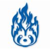 Fire Ferrets Anime Cartoon Pet Team - Vinyl Decal Sticker - CHOOSE Size & Color