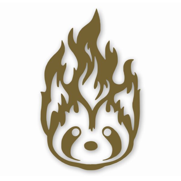 Fire Ferrets Anime Cartoon Pet Team - Vinyl Decal Sticker - CHOOSE Size & Color