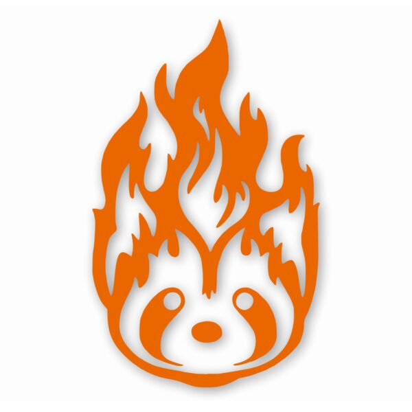 Fire Ferrets Anime Cartoon Pet Team - Vinyl Decal Sticker - CHOOSE Size & Color