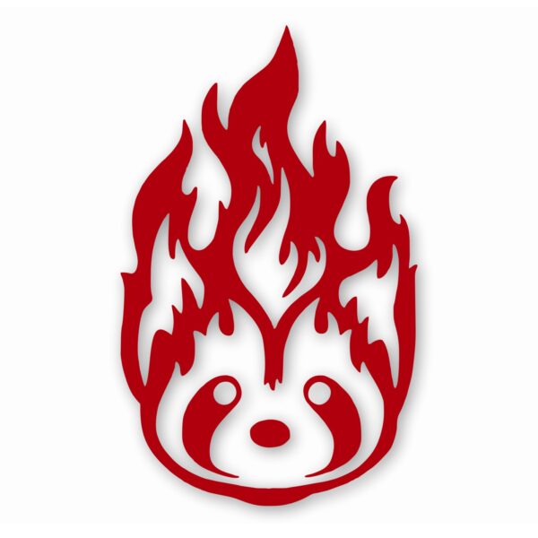 Fire Ferrets Anime Cartoon Pet Team - Vinyl Decal Sticker - CHOOSE Size & Color