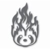 Fire Ferrets Anime Cartoon Pet Team - Vinyl Decal Sticker - CHOOSE Size & Color