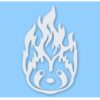 Fire Ferrets Anime Cartoon Pet Team - Vinyl Decal Sticker - CHOOSE Size & Color