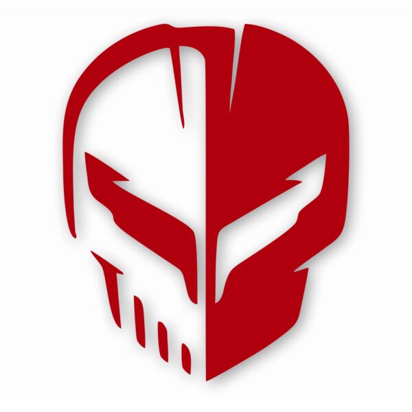C8 Jake Skull Corvette Stingray - Vinyl Decal Sticker - CHOOSE Size & Color