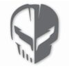 C8 Jake Skull Corvette Stingray - Vinyl Decal Sticker - CHOOSE Size & Color
