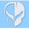 C8 Jake Skull Corvette Stingray - Vinyl Decal Sticker - CHOOSE Size & Color