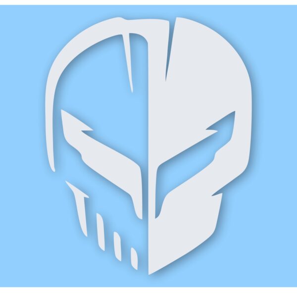 C8 Jake Skull Corvette Stingray - Vinyl Decal Sticker - CHOOSE Size & Color