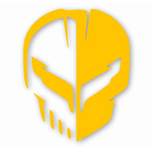 C8 Jake Skull Corvette Stingray - Vinyl Decal Sticker - CHOOSE Size & Color