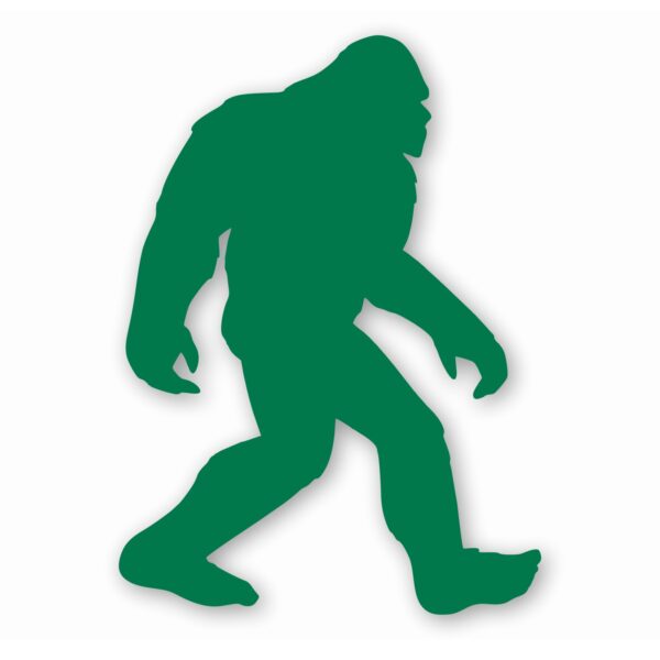 Sasquatch Bigfoot Yeti Silhouette - Vinyl Decal Sticker - CHOOSE Size & Color