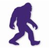 Sasquatch Bigfoot Yeti Silhouette - Vinyl Decal Sticker - CHOOSE Size & Color