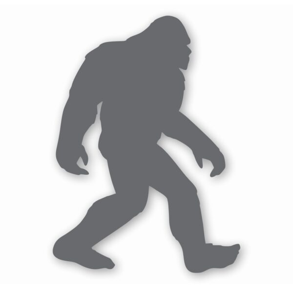 Sasquatch Bigfoot Yeti Silhouette - Vinyl Decal Sticker - CHOOSE Size & Color