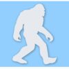 Sasquatch Bigfoot Yeti Silhouette - Vinyl Decal Sticker - CHOOSE Size & Color