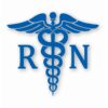 Caduceus RN Symbol Nurse Medical - Vinyl Decal Sticker - CHOOSE Size & Color