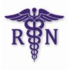 Caduceus RN Symbol Nurse Medical - Vinyl Decal Sticker - CHOOSE Size & Color