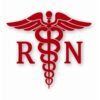 Caduceus RN Symbol Nurse Medical - Vinyl Decal Sticker - CHOOSE Size & Color