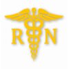 Caduceus RN Symbol Nurse Medical - Vinyl Decal Sticker - CHOOSE Size & Color
