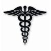 Caduceus RN EMT Nurse Paramedic - Vinyl Decal Sticker - CHOOSE Size & Color