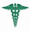 Caduceus RN EMT Nurse Paramedic - Vinyl Decal Sticker - CHOOSE Size & Color