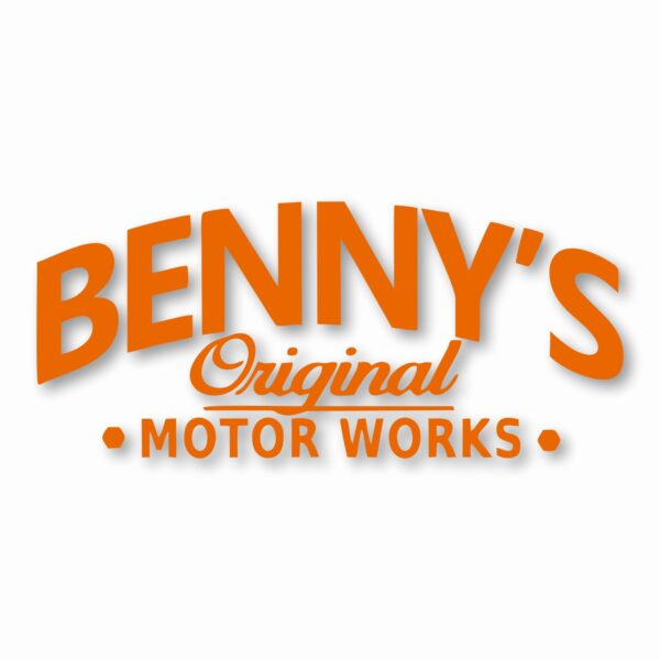 Bennys Original Motor Works GTA Game - Vinyl Decal Sticker - CHOOSE Size & Color