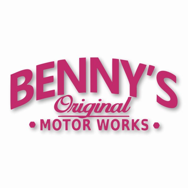 Bennys Original Motor Works GTA Game - Vinyl Decal Sticker - CHOOSE Size & Color