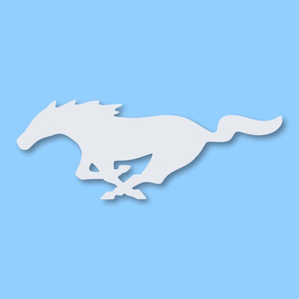 Mustang Running Horse Pony Left - Vinyl Decal Sticker - CHOOSE Size & Color