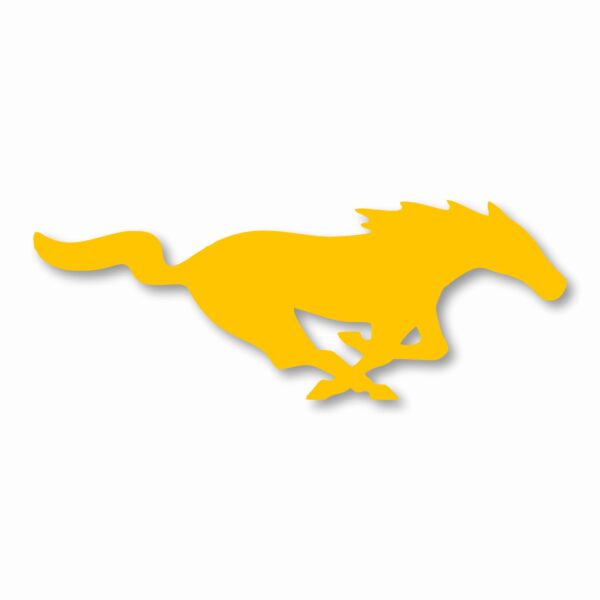 Mustang Running Horse Pony Right - Vinyl Decal Sticker - CHOOSE Size & Color