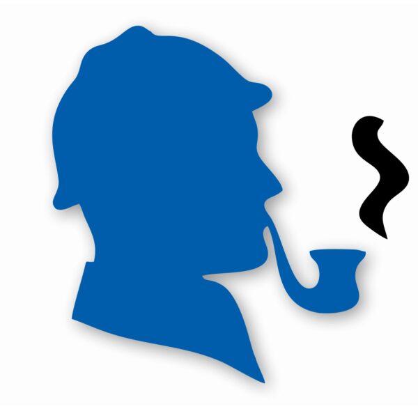 Sherlock Holmes - Vinyl Decal Sticker - CHOOSE Size & Color