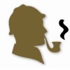 Sherlock Holmes - Vinyl Decal Sticker - CHOOSE Size & Color