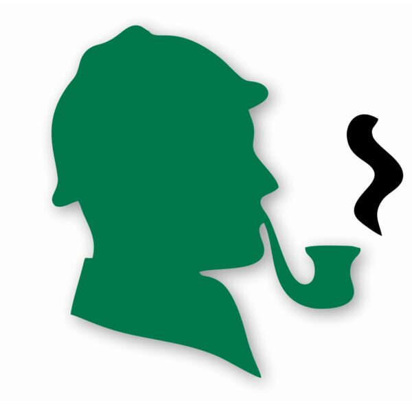 Sherlock Holmes - Vinyl Decal Sticker - CHOOSE Size & Color