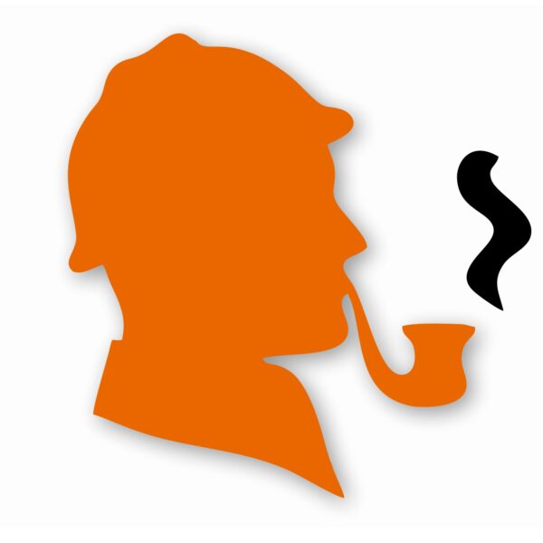 Sherlock Holmes - Vinyl Decal Sticker - CHOOSE Size & Color